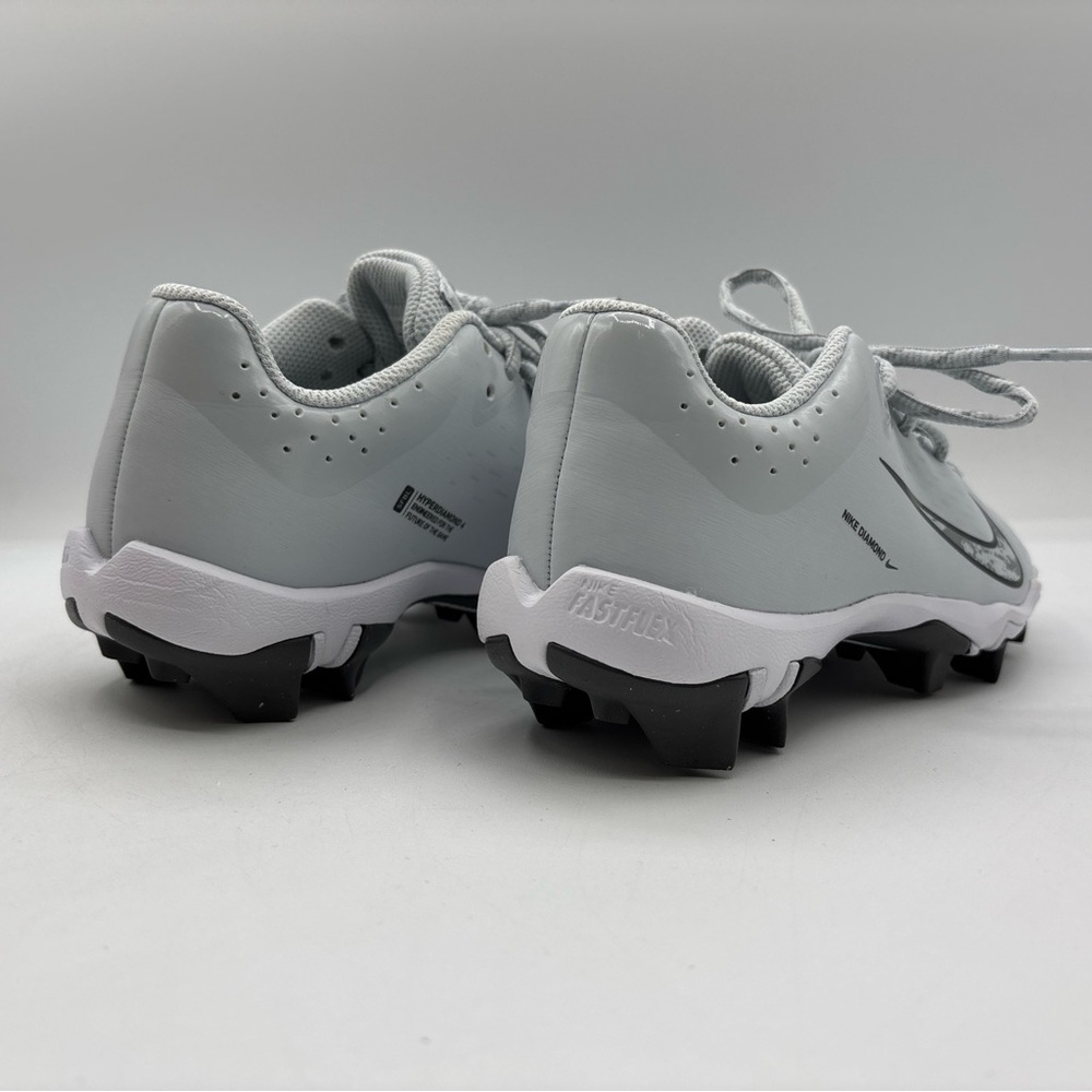 Nike Hyperdiamond 4 Keystone Big Kids White S: 13C FZ0919-002 Softball Cleats - Picture 5 of 16